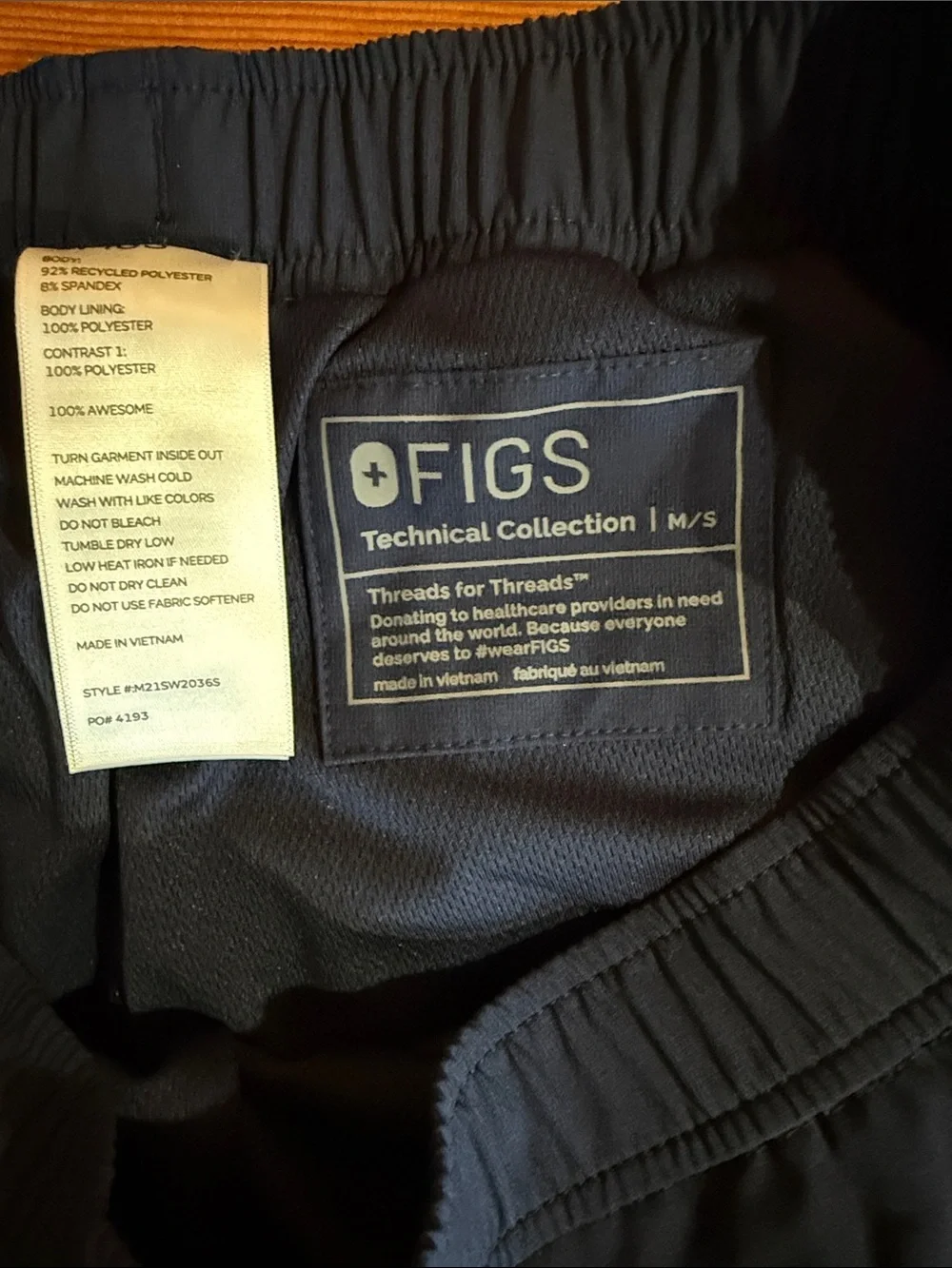 Figs Men's Tansen Lined Jogger Scrub Pants